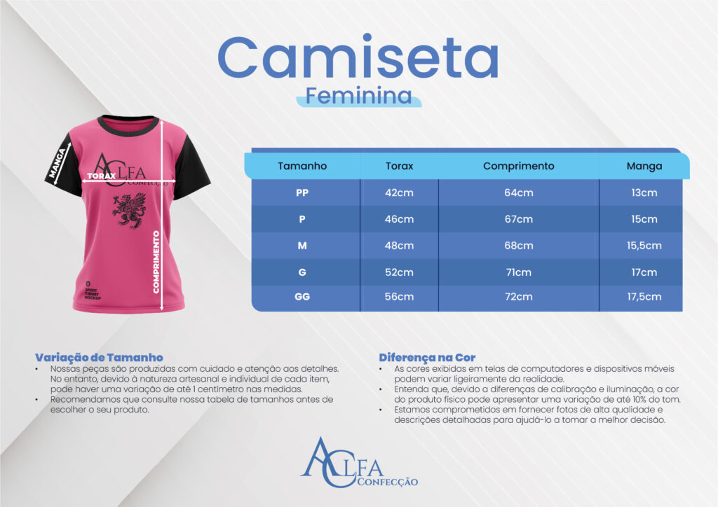 Camiseta - Alfa Confecção