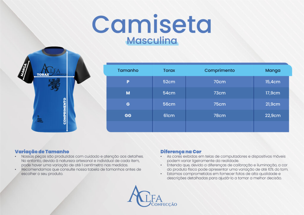 Camiseta - Alfa Confecção